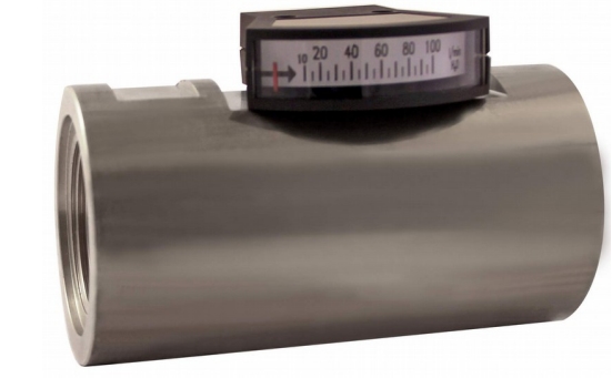 Реле потока поршневое со встроенным клапаном HR2VO1-032GM Расходомеры